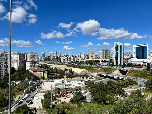 Arsadan şehir manzarası