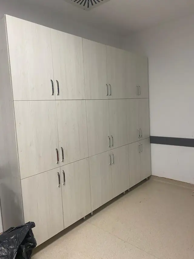 Teslim edilen dolaplar